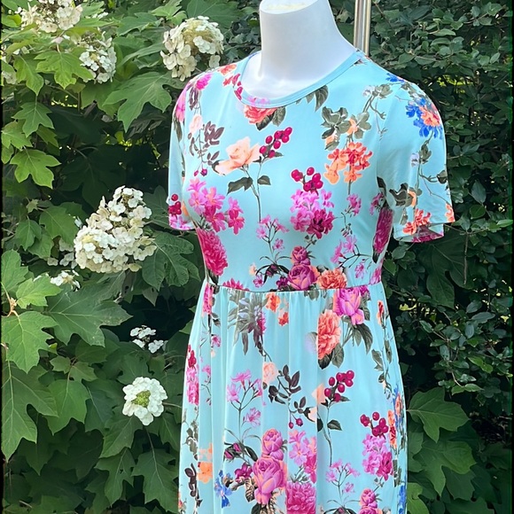 Saved By The Dress attractive floral maxi M-L - Picture 4 of 13